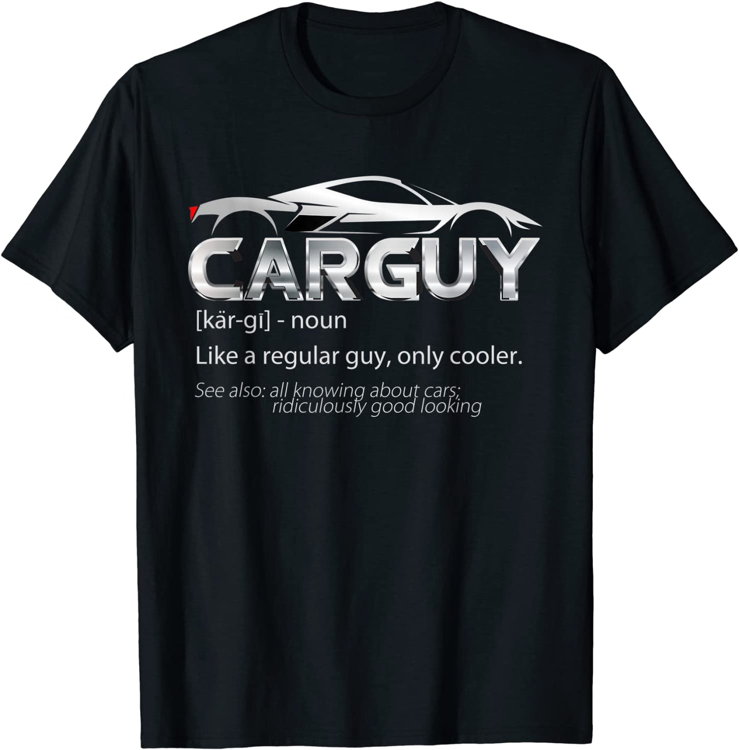 Car Guy Sport Car Lover Funny Car Mechanic T-Shirt