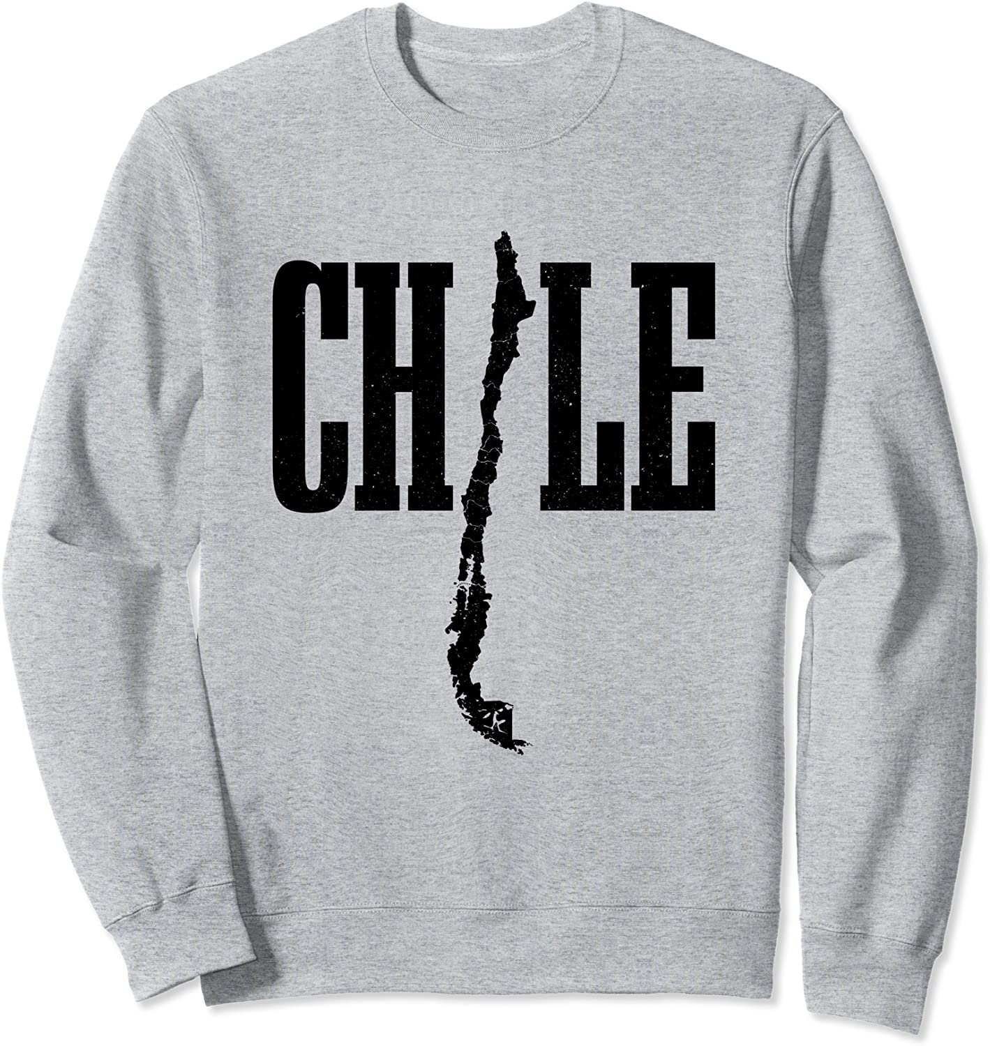 Chile Map Chilean Pride Vintage Chile Sweatshirt