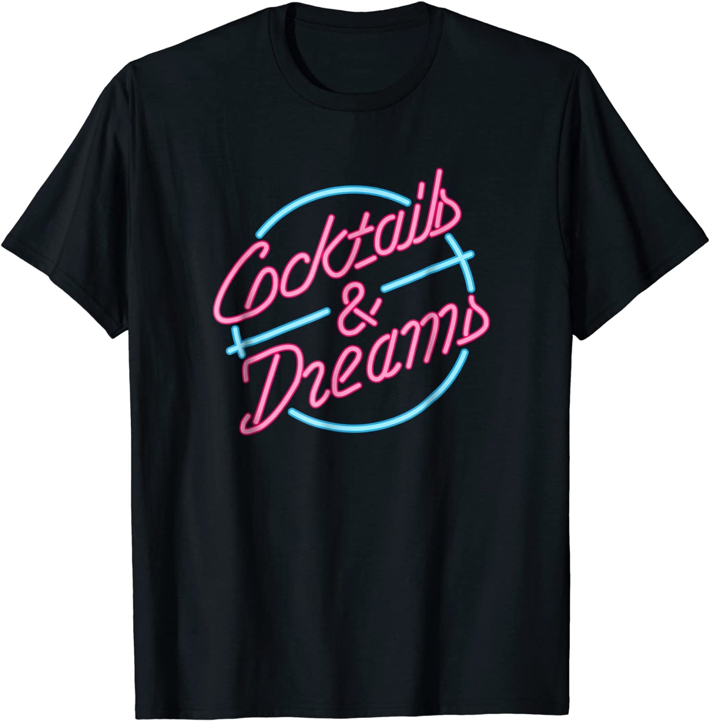 designer t-shirt Cocktails dreams shirt