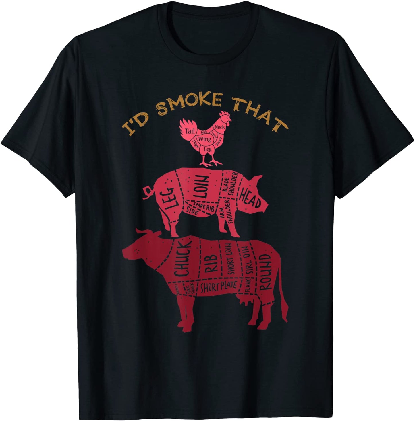 Id Smoke That Barbecue T-Shirt