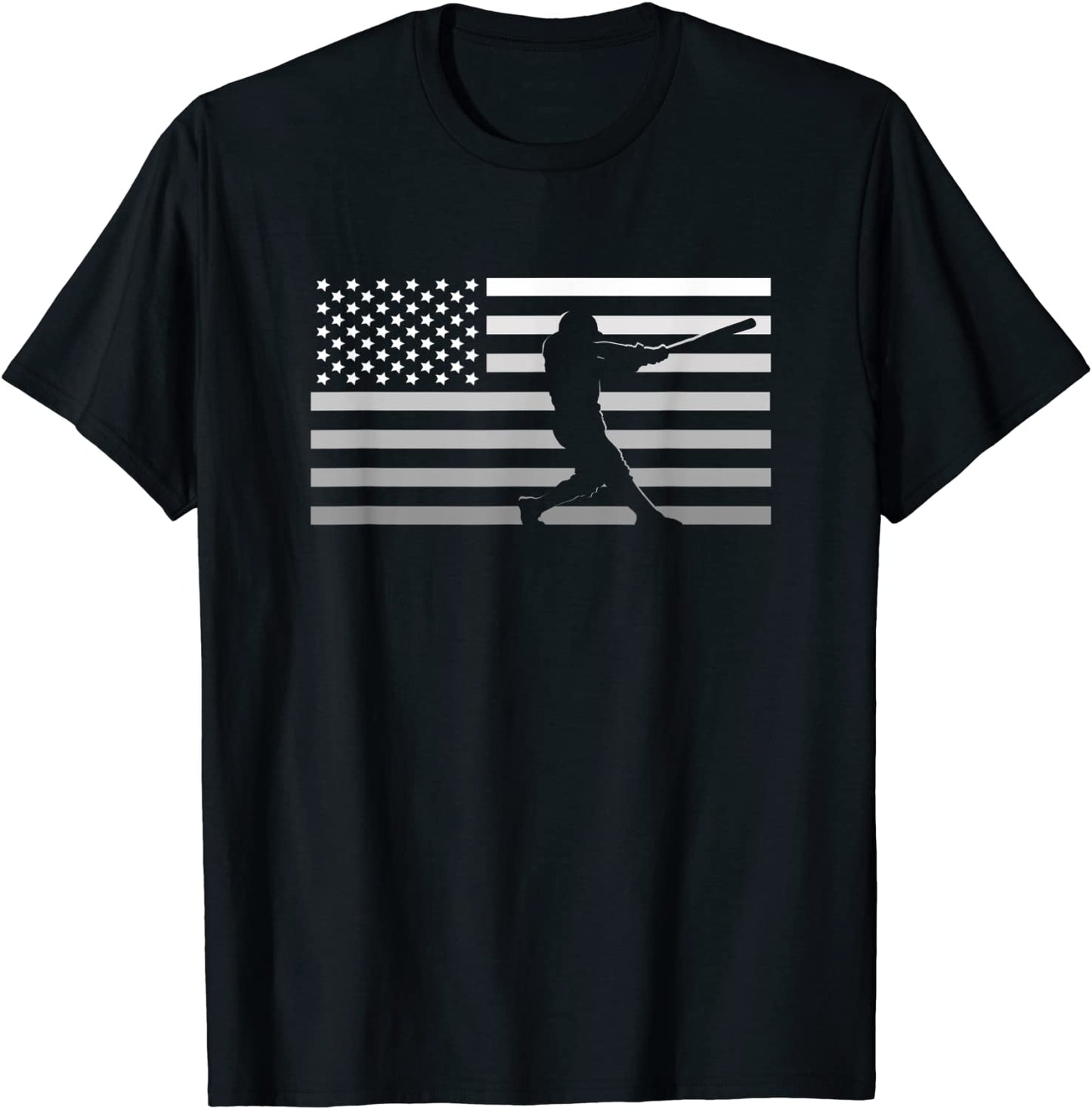 American Flag Baseball Clothing - Baseball T-Shirt