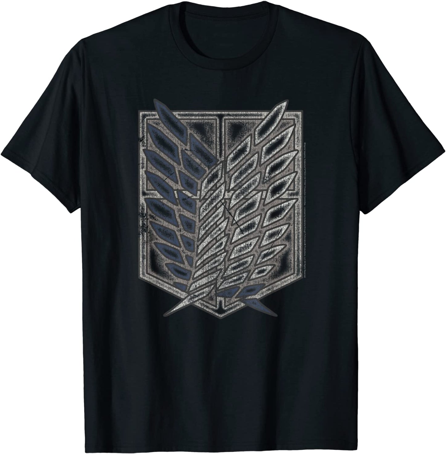 Attack on Titan Season 2 Distressed Scout Symbol T-shirt T-Shirt