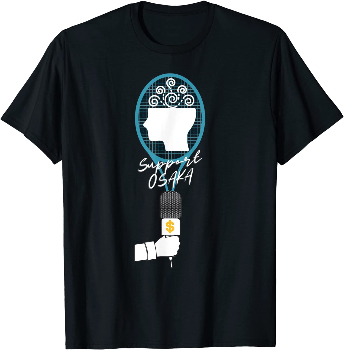 Sports Media Mental Health SUPPORT OSAKA T-Shirt