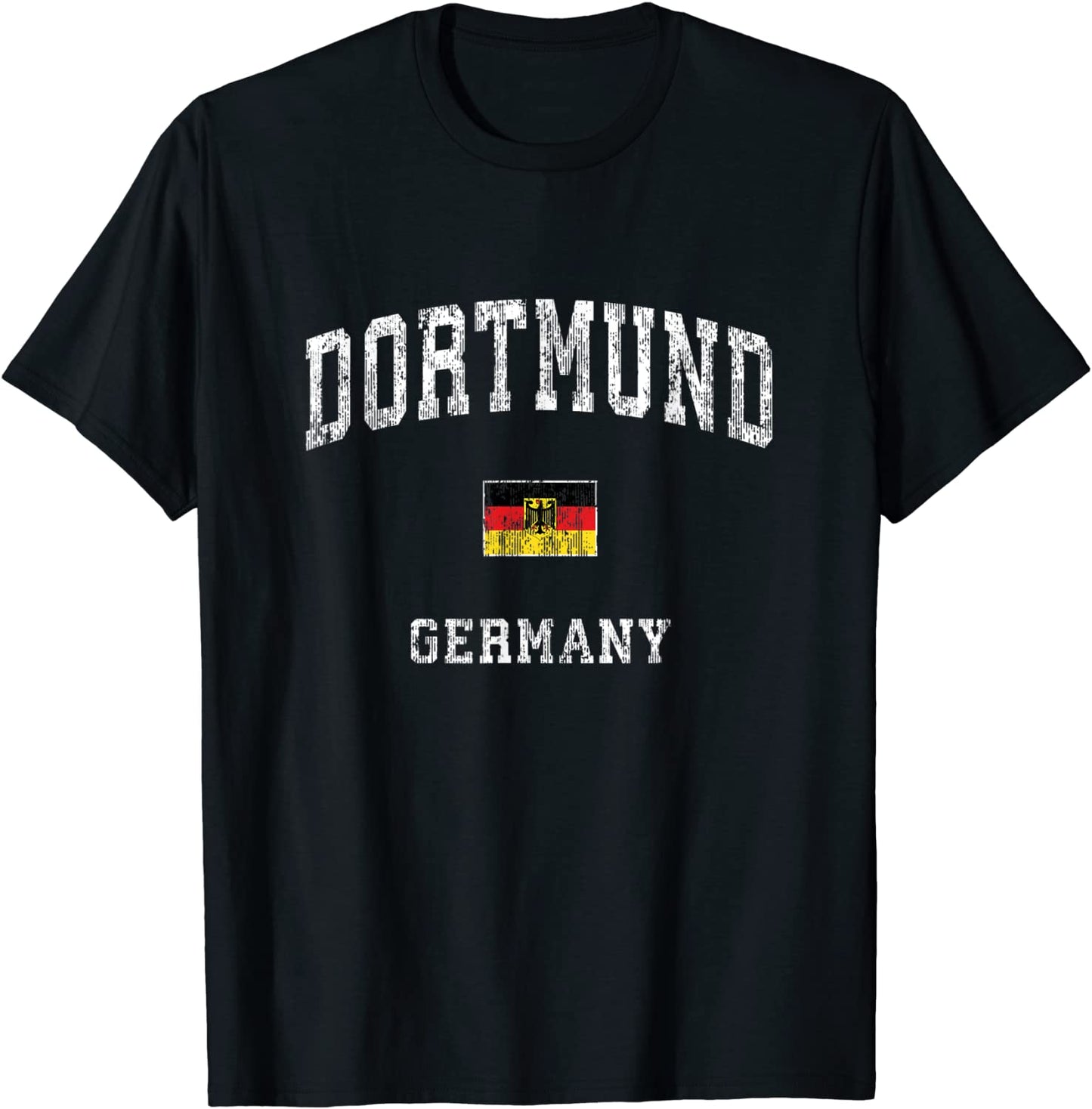 Dortmund Germany Vintage Athletic Sports Design T-Shirt