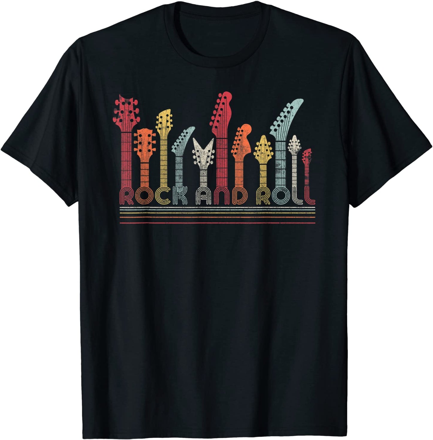 Rock And Roll Shirt Retro Style T-Shirt
