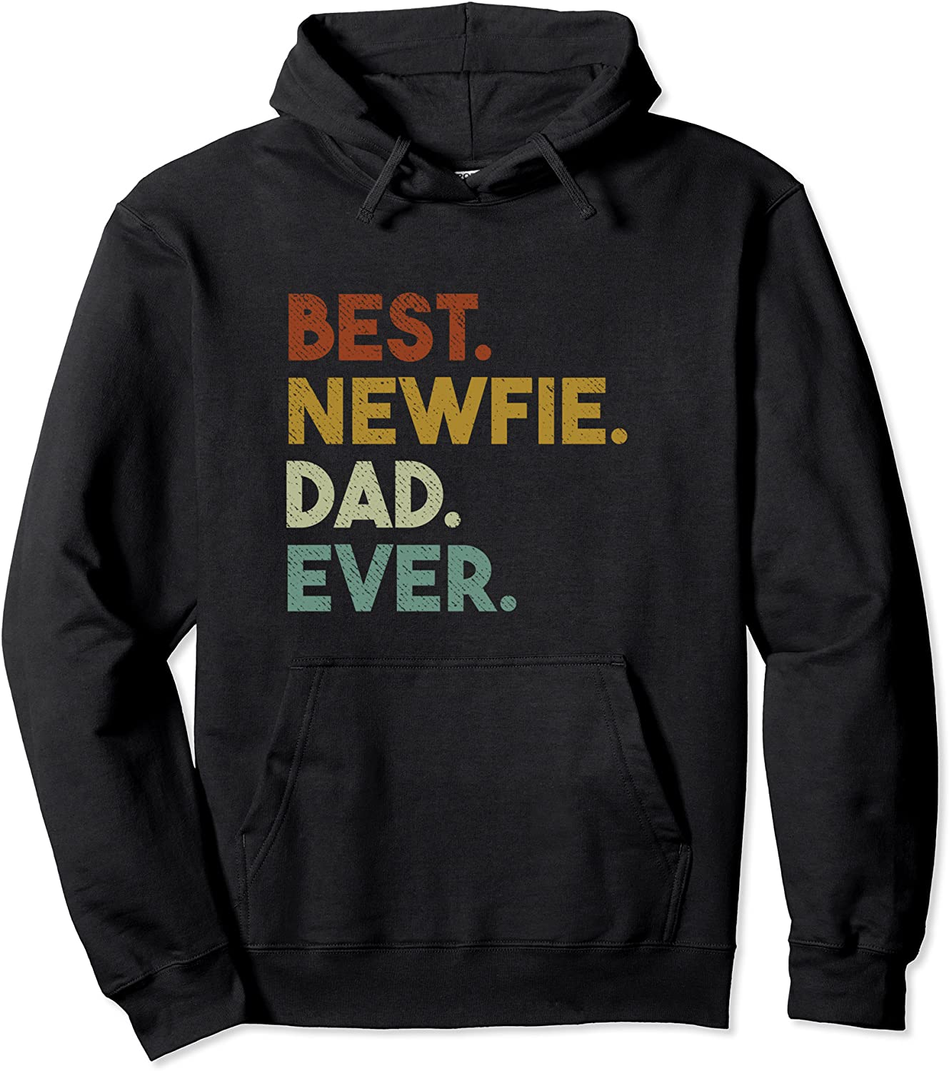 Best Newfie Dad Ever Gift for Newfoundland Dog Lover Pullover Hoodie
