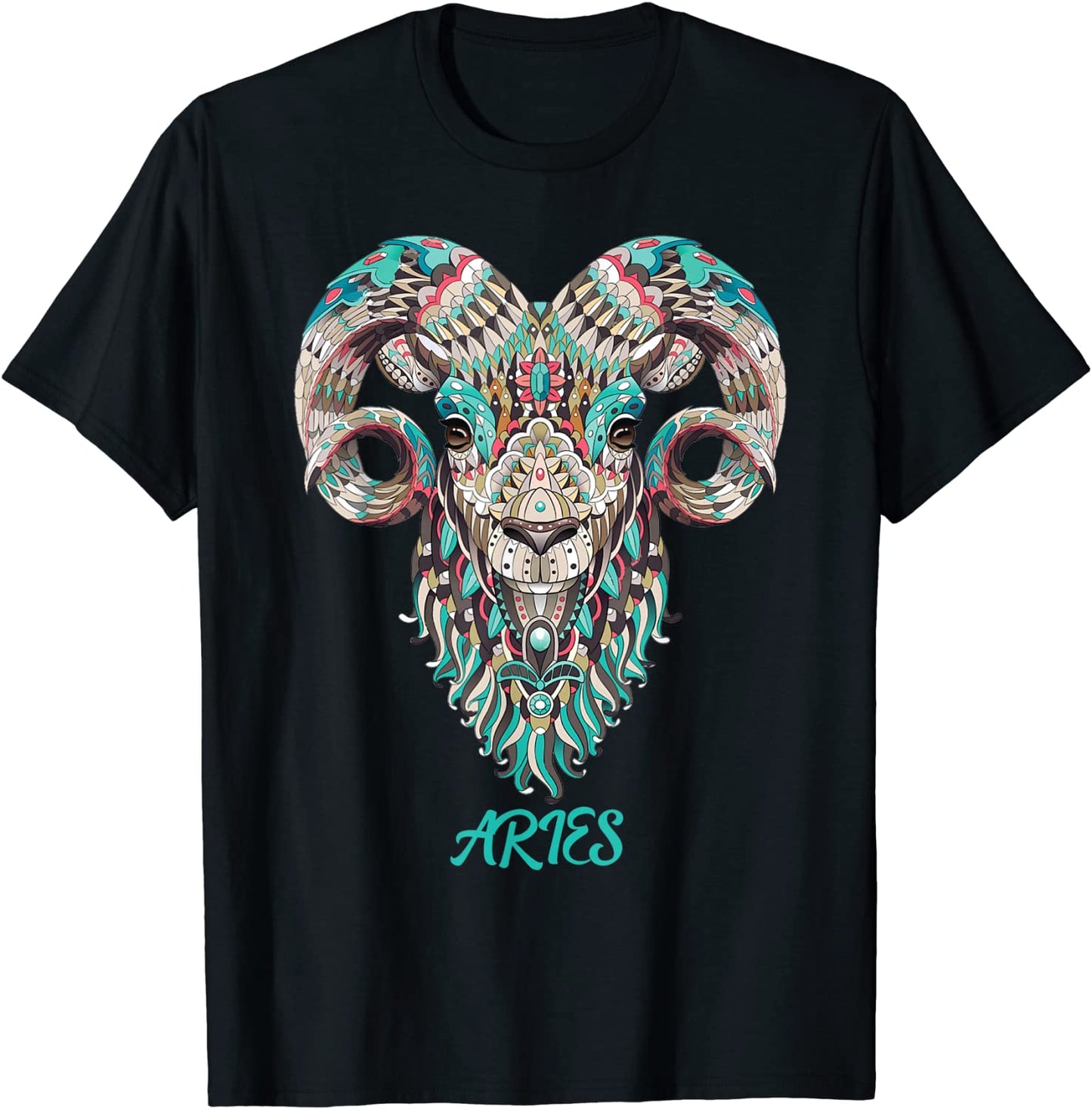 Aries Zodiac Sign Astrology T Shirt March April Birthday T-Shirt