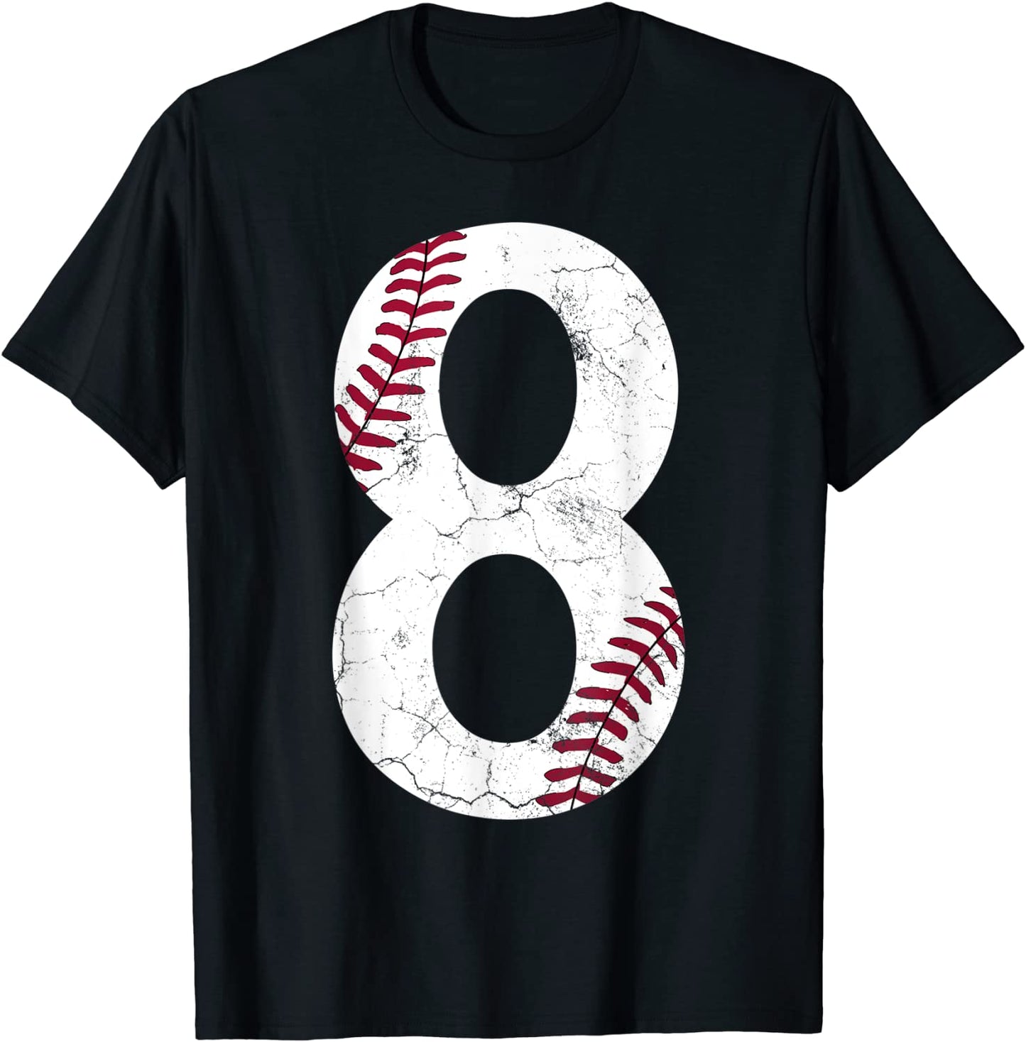 Happy Birthday 8th 8 Year Old Baseball Gift Boys Eight 2013 T-Shirt