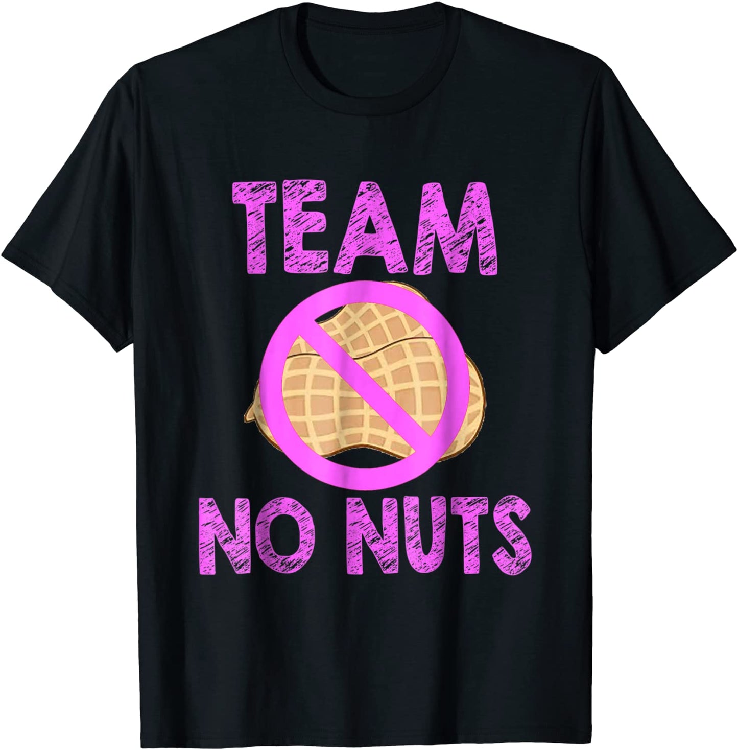 Team No Nuts Funny Team Girl Gender Reveal Shirt Tshirt