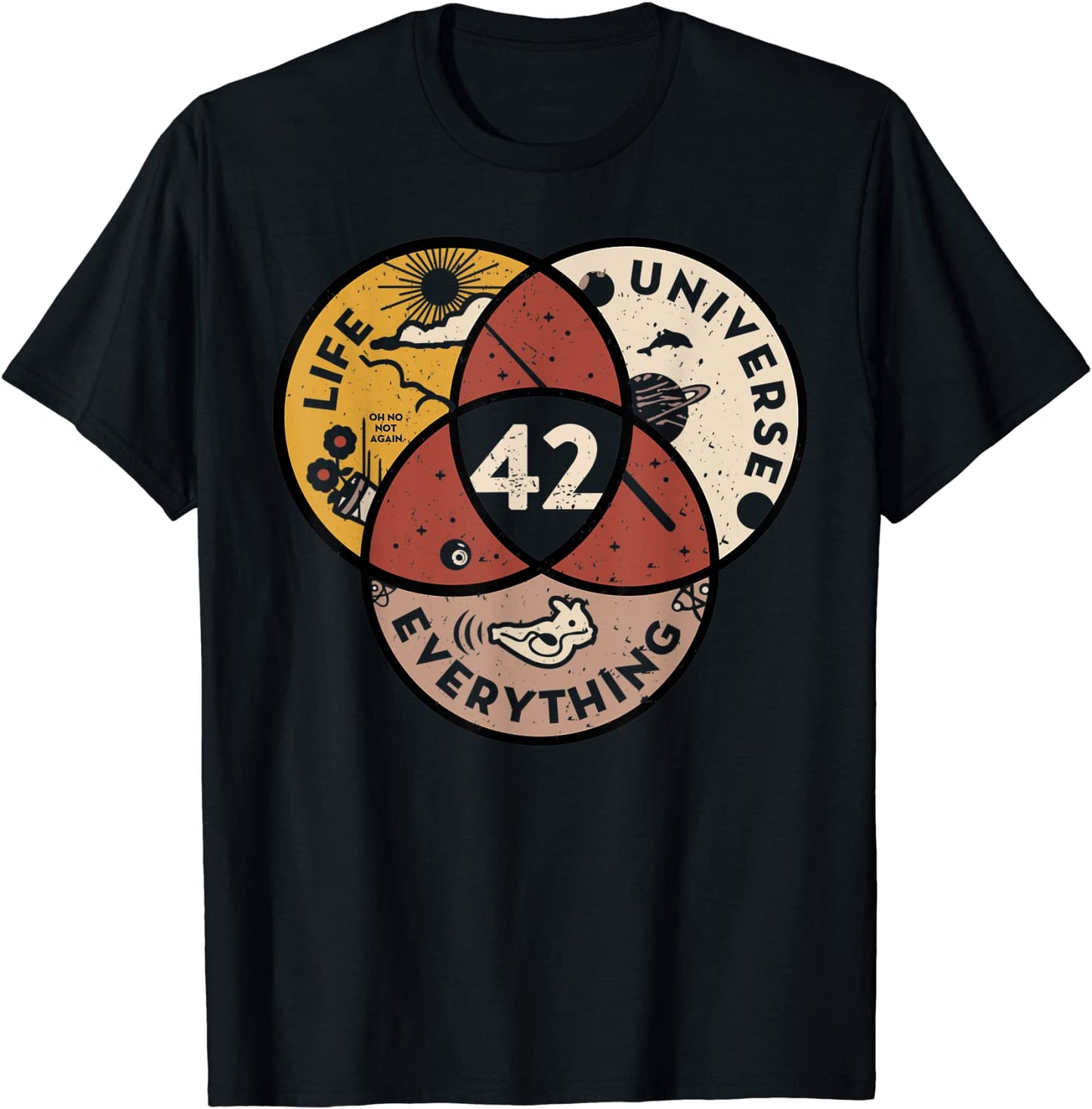 42 answer to life universe and everything T-Shirt