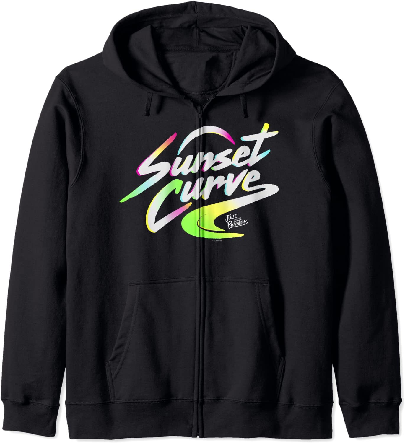Julie And The Phantoms Sunset Curve Logo Hoodie
