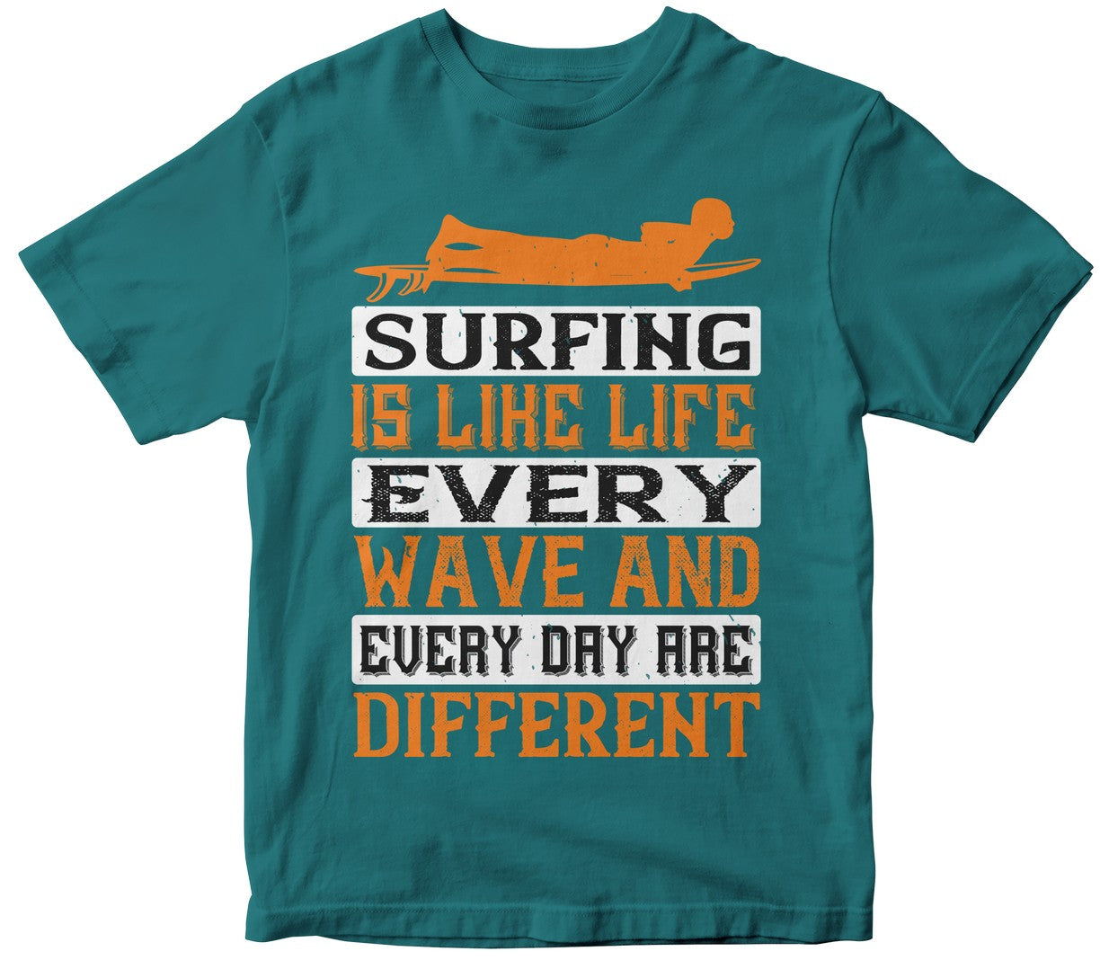 Surfing Is Like Life. Every Wave And Every Day Are Different-0