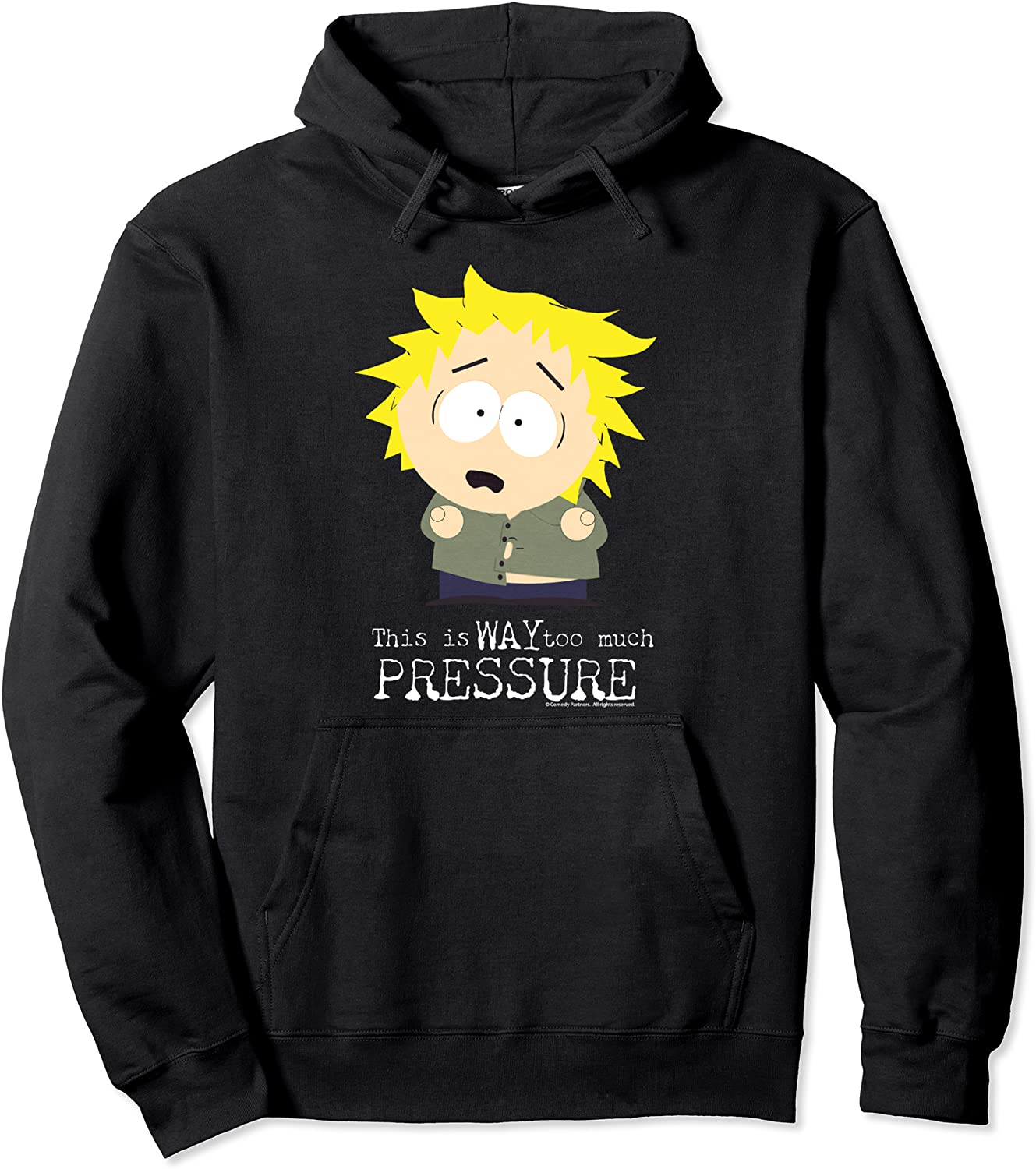 South Park Tweek Tweak Too Much Pressure Pullover Hoodie