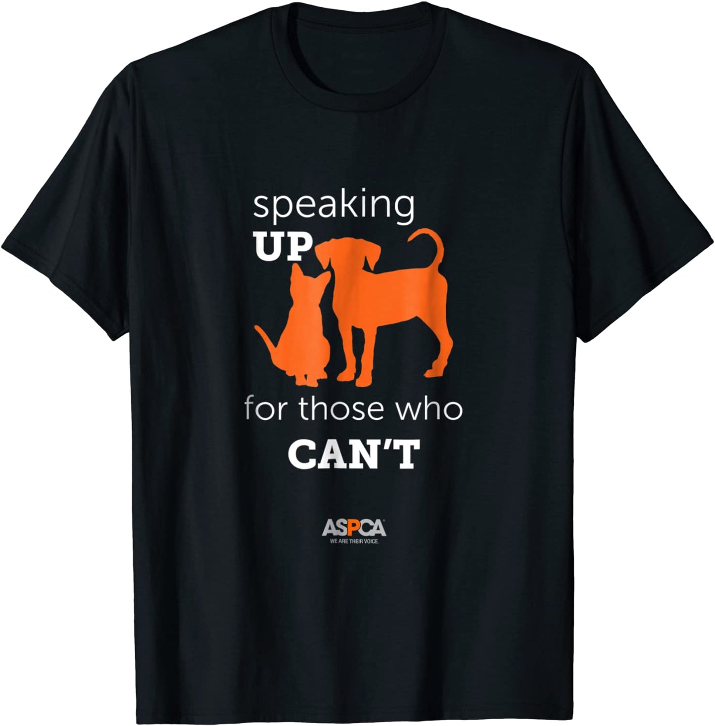ASPCA Speaking Up for Those Who Cant T-Shirt Dark