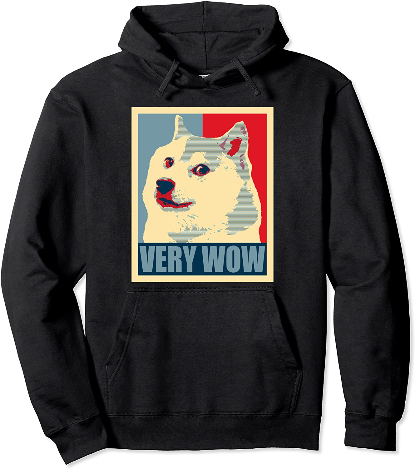 Very Wow Funny Doge Meme Hoodie Dogecoin Cryptocurrency