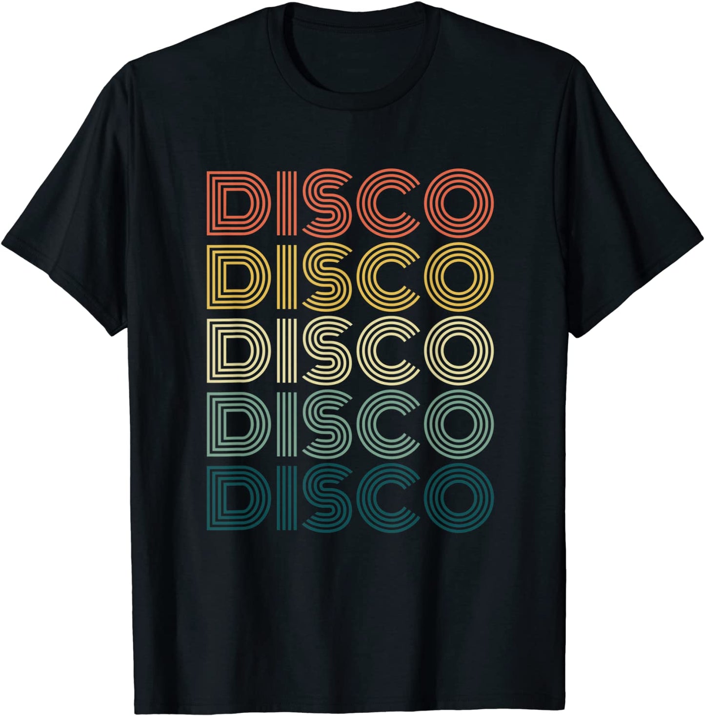 Disco Themed Funky Vintage 70s 80s Tee For Dance Parties T-Shirt