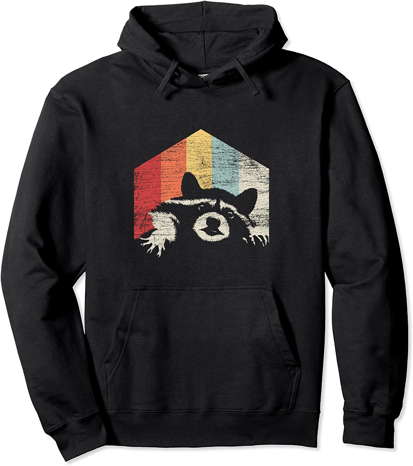 Retro Raccoon Hoodie