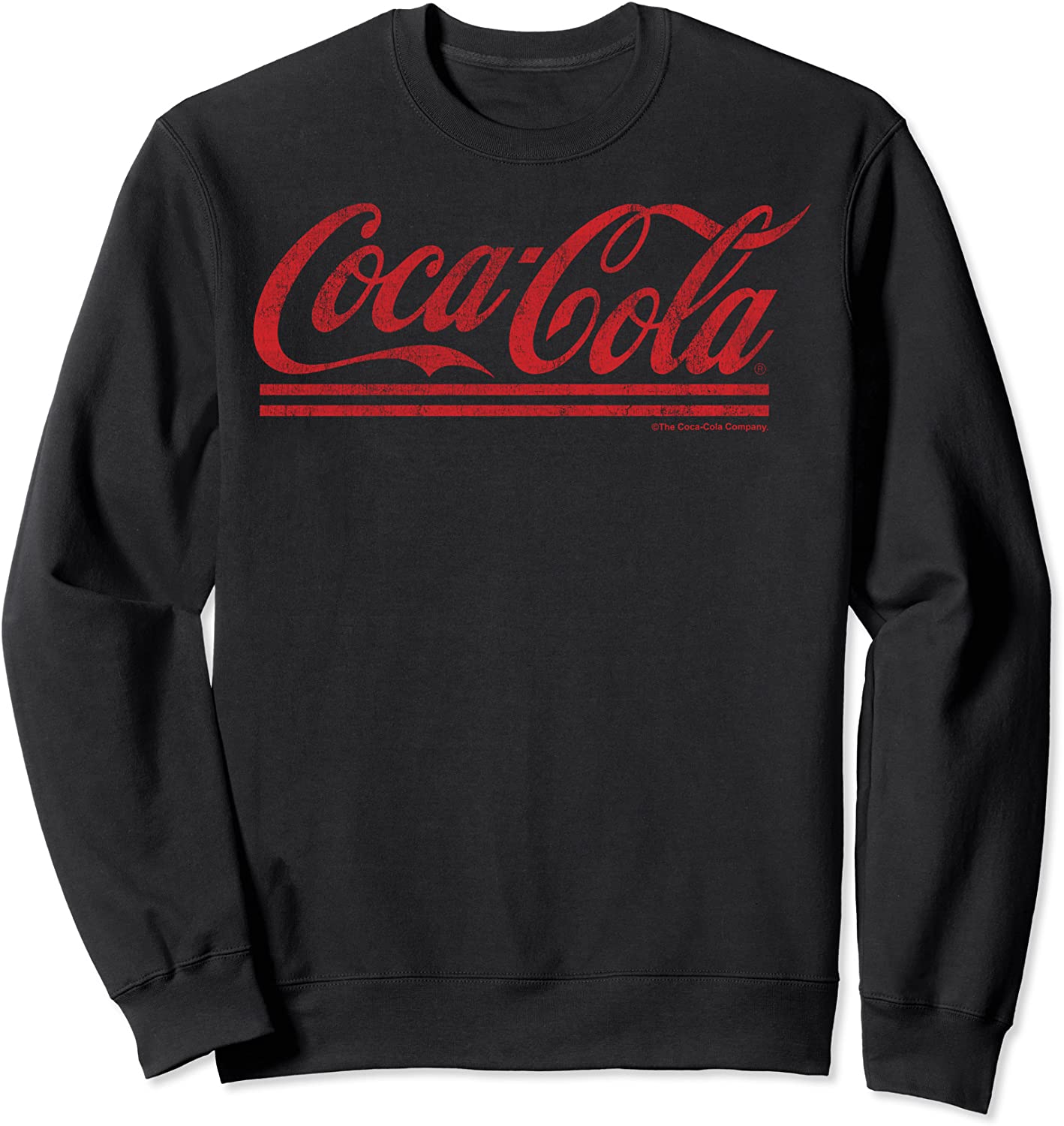 Coca-Cola Distressed Cursive Logo Sweatshirt
