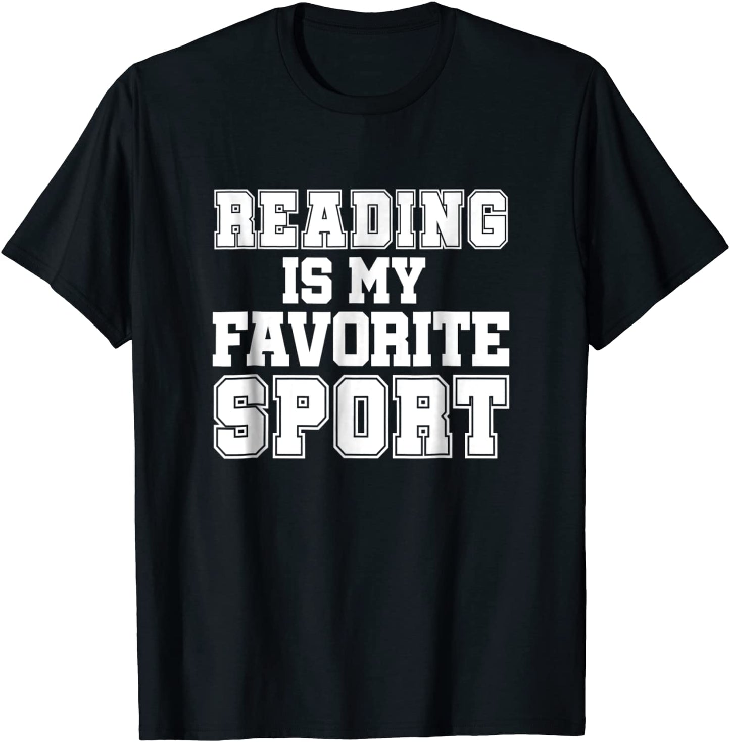 Reading Is My Favorite Sport Funny Librarian Shirt