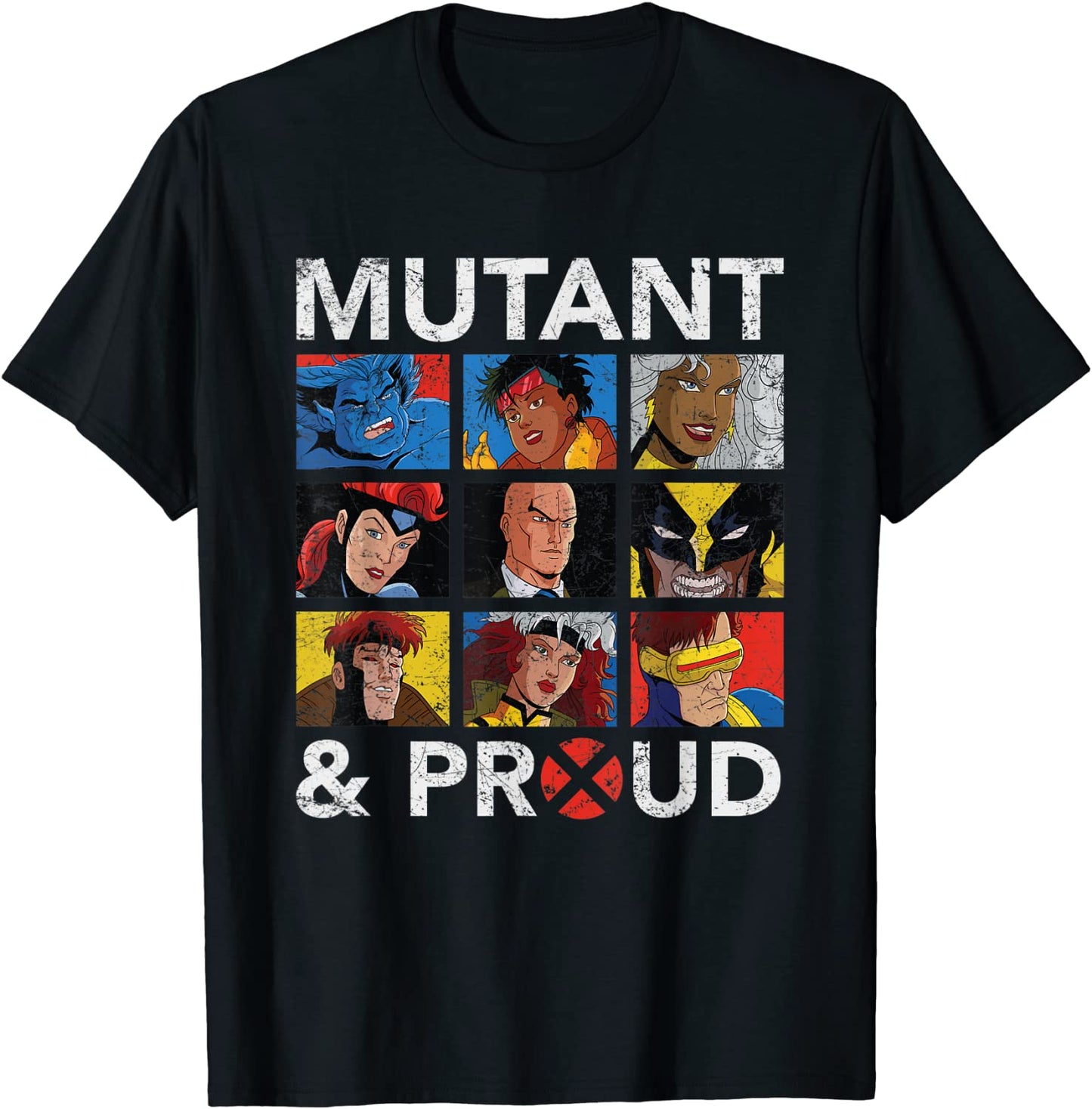 Marvel X-Men Mutant Proud Retro T-Shirt