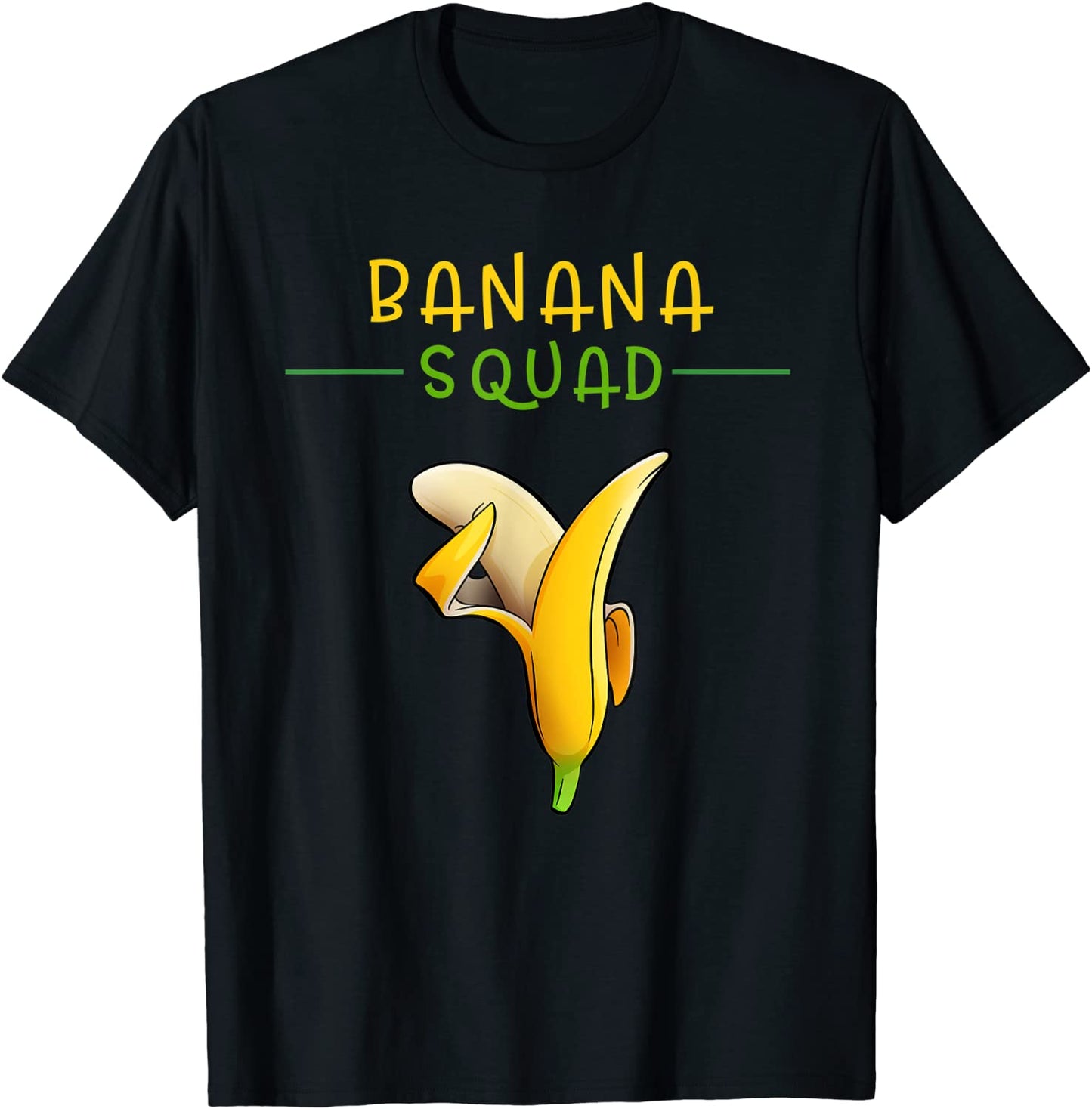 Banana Squad Funny Dabbing Banana SHIRT Food Dab Tee T-Shirt