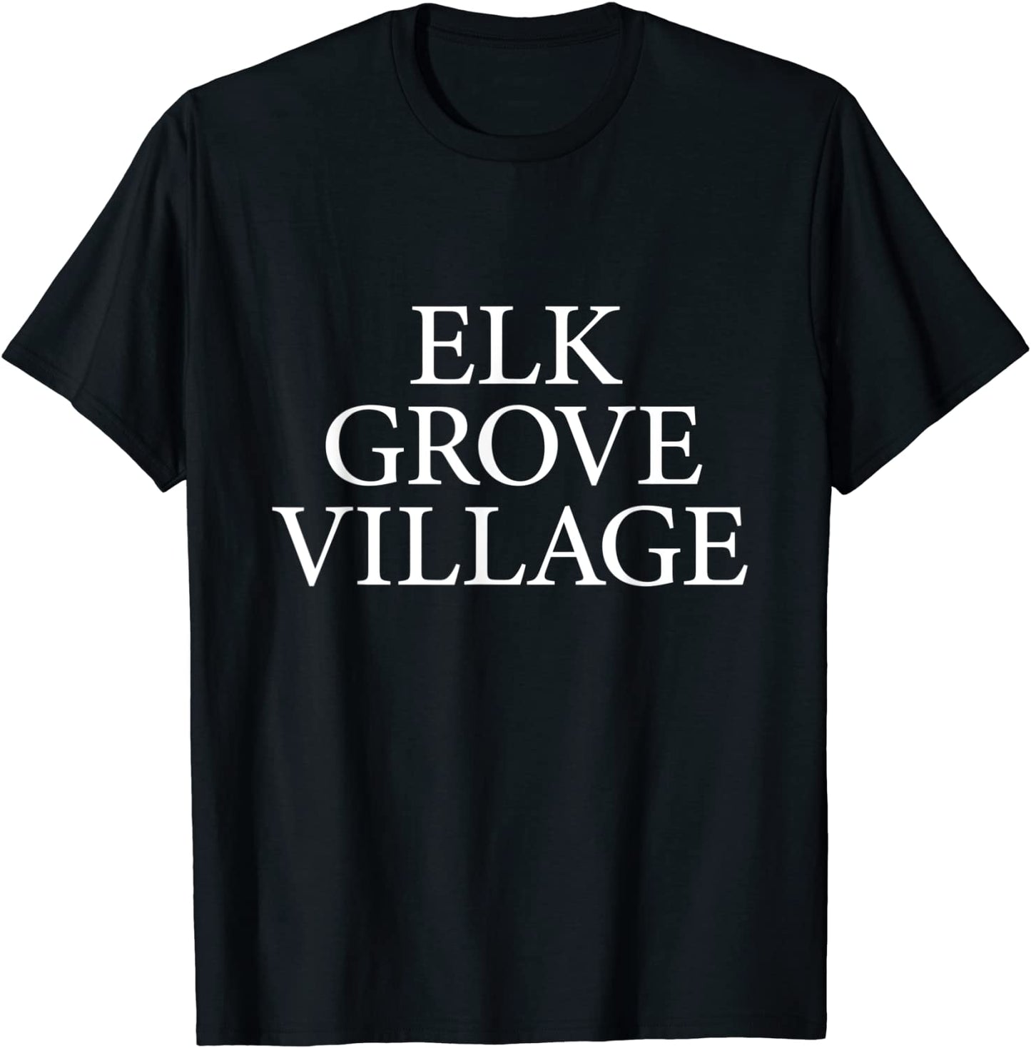 ELK GROVE VILLAGE Logo Sport Travel City Funny T-Shirt