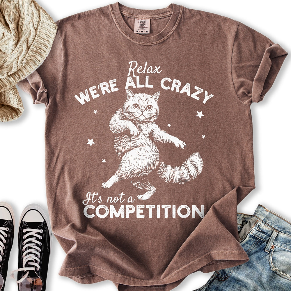 We Re All Crazy T TShirt Designer Art