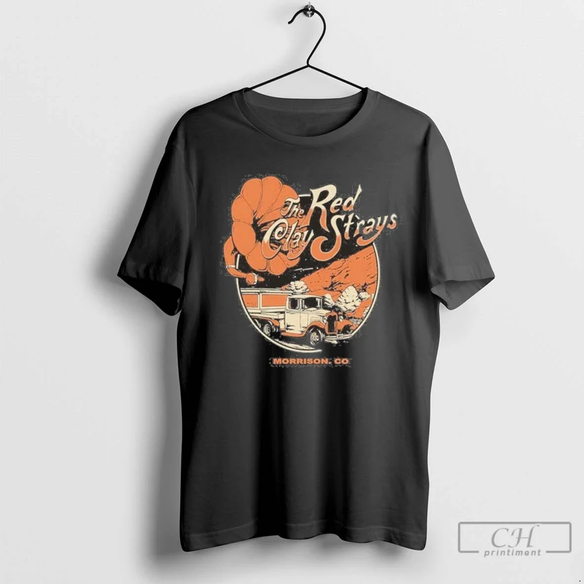 09 14 2025 Morrison Co Red Clay Strays Red Rocks Tee Vintage Apparel