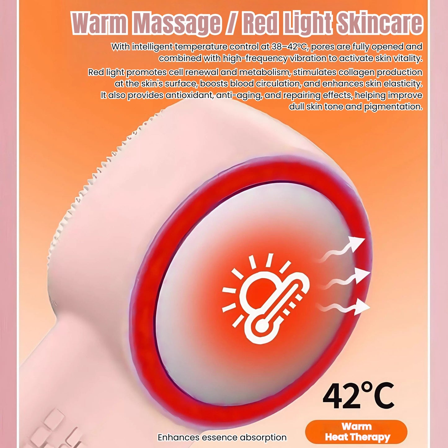 Waterproof Rechargeable Facial Cleanser 6-in-1