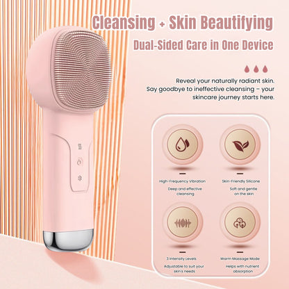 Waterproof Rechargeable Facial Cleanser 6-in-1