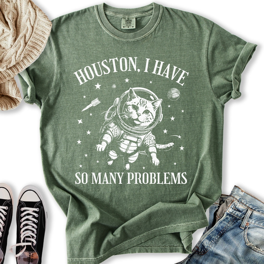 Houston Cat Space T Hoodie Elegant Collection