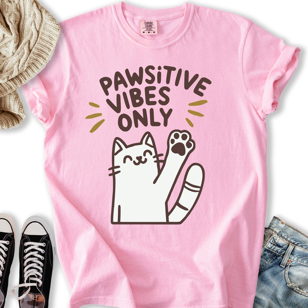 Pawsitive Vibes T Sweatshirt Classic Fashion