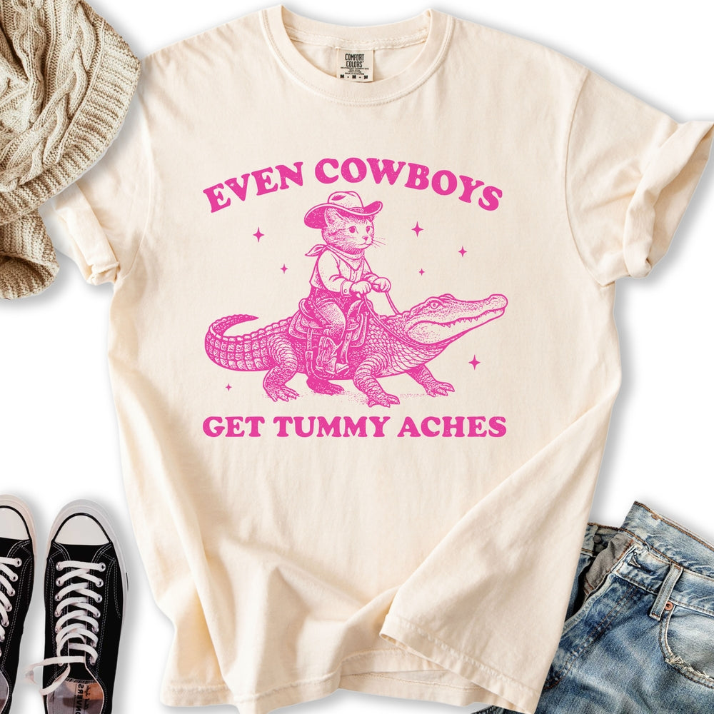 Cowboy Tummy Aches T Tank Top Classic Look