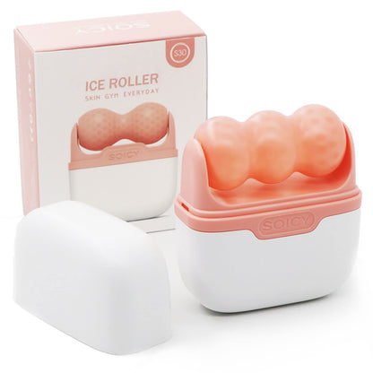 Ice Roller for Face and Eyes, Facial Skin Care Tools With 2 In 1