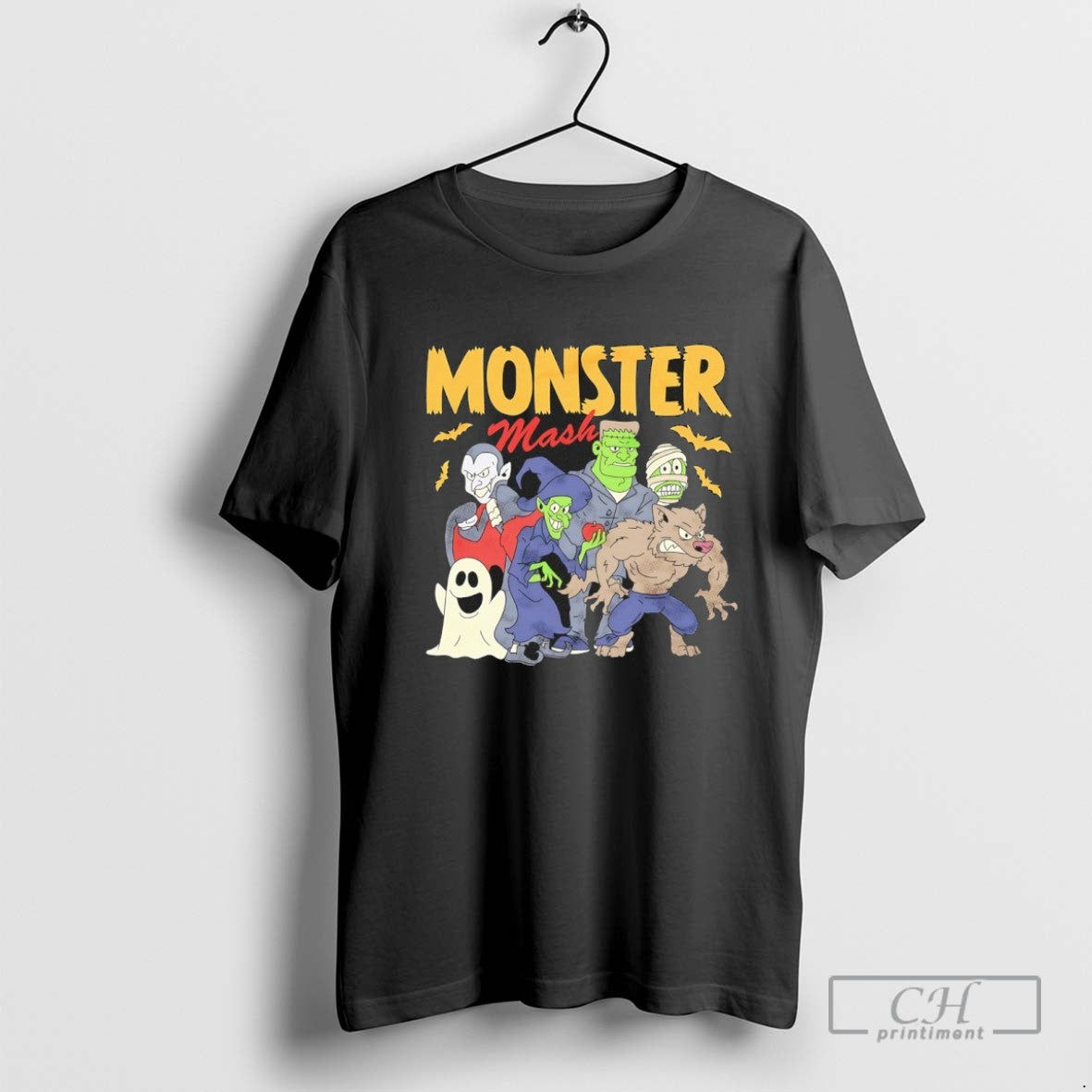 2025 Halloween Monster Mash TShirt Stylish Collection