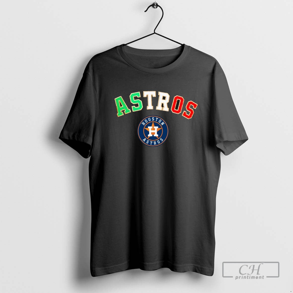 2025 Houston Astros Hecho Para Esto Logo Long Sleeve Vintage Look