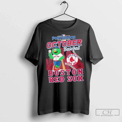 2025 Postseason October Baseball Boston Red Sox Baseball T Shirts