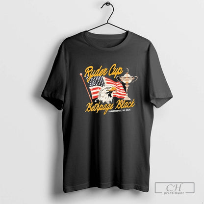 2025 Ryder Cup Bethpage Black Flag And Eagle Shirt Trendy Collection