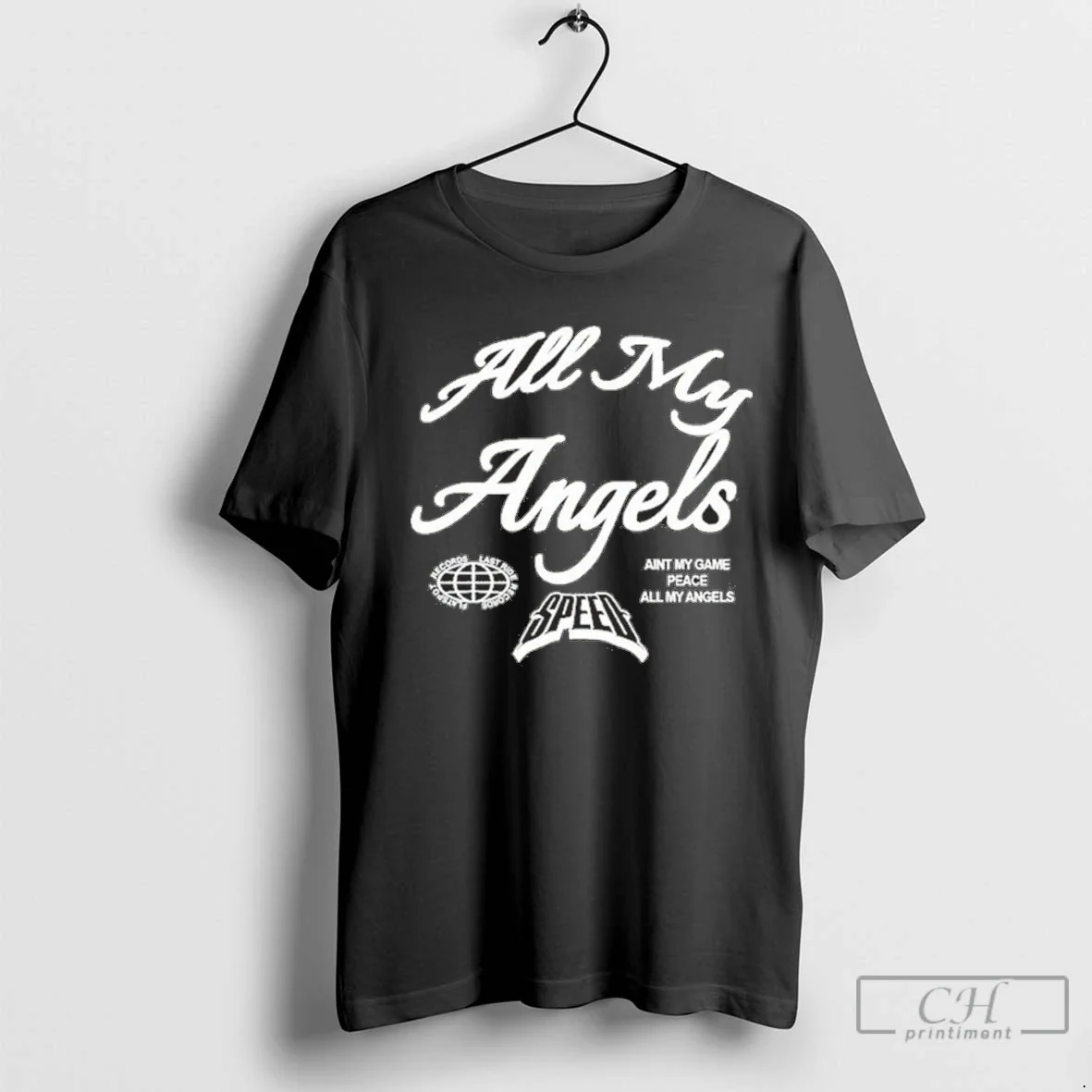 2025 Speed All My Angels TShirt Trendy Style
