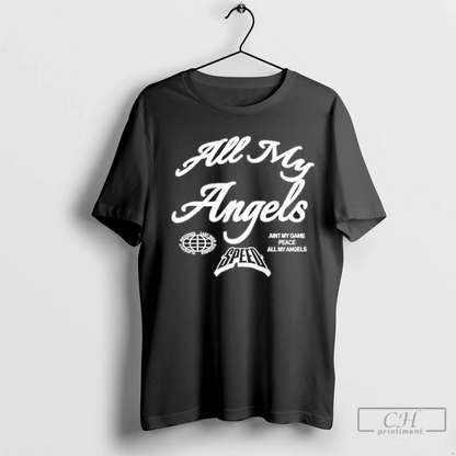 2025 Speed All My Angels TShirt Trendy Style