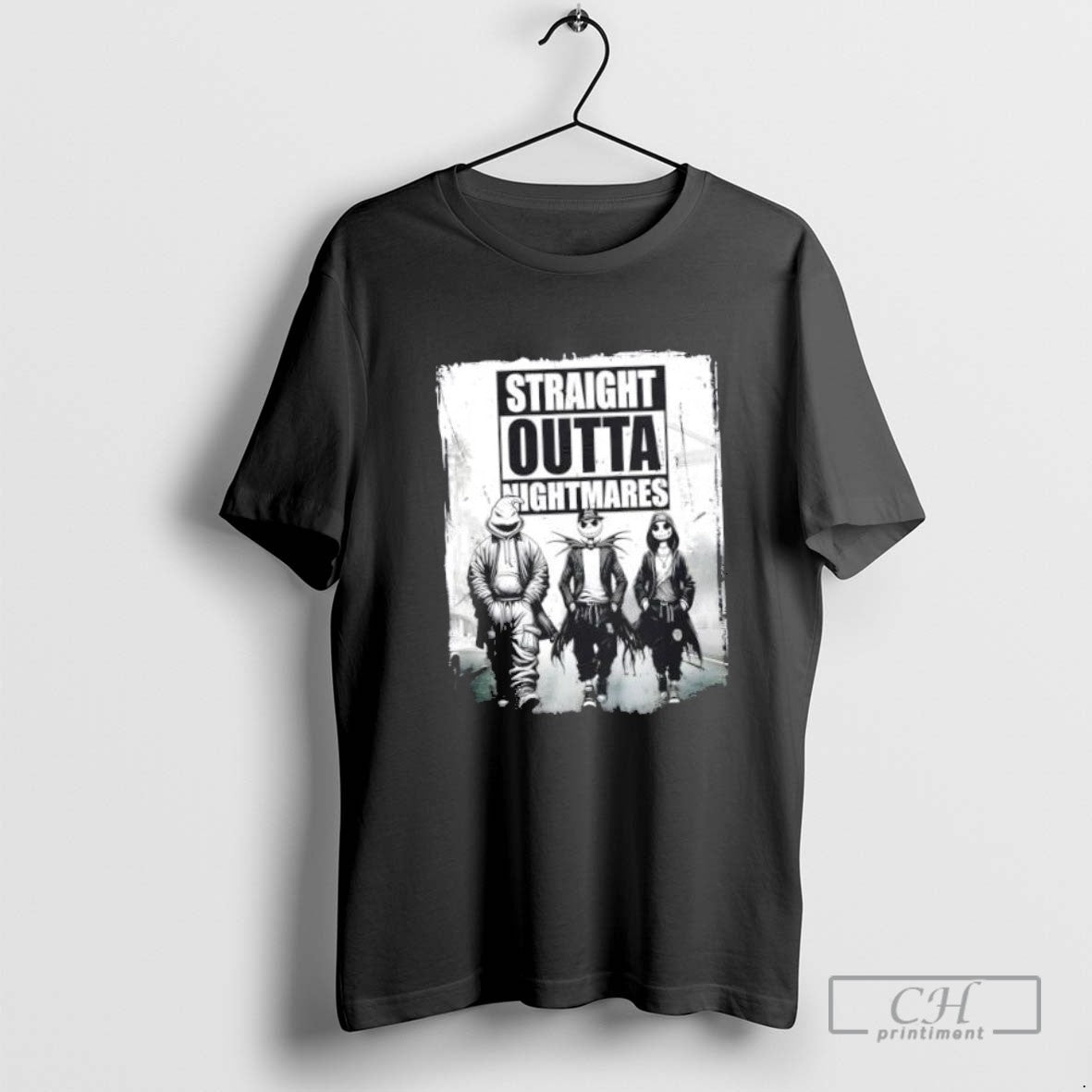 2025 Straight Outta Nightmare Halloween Long Sleeve Exclusive