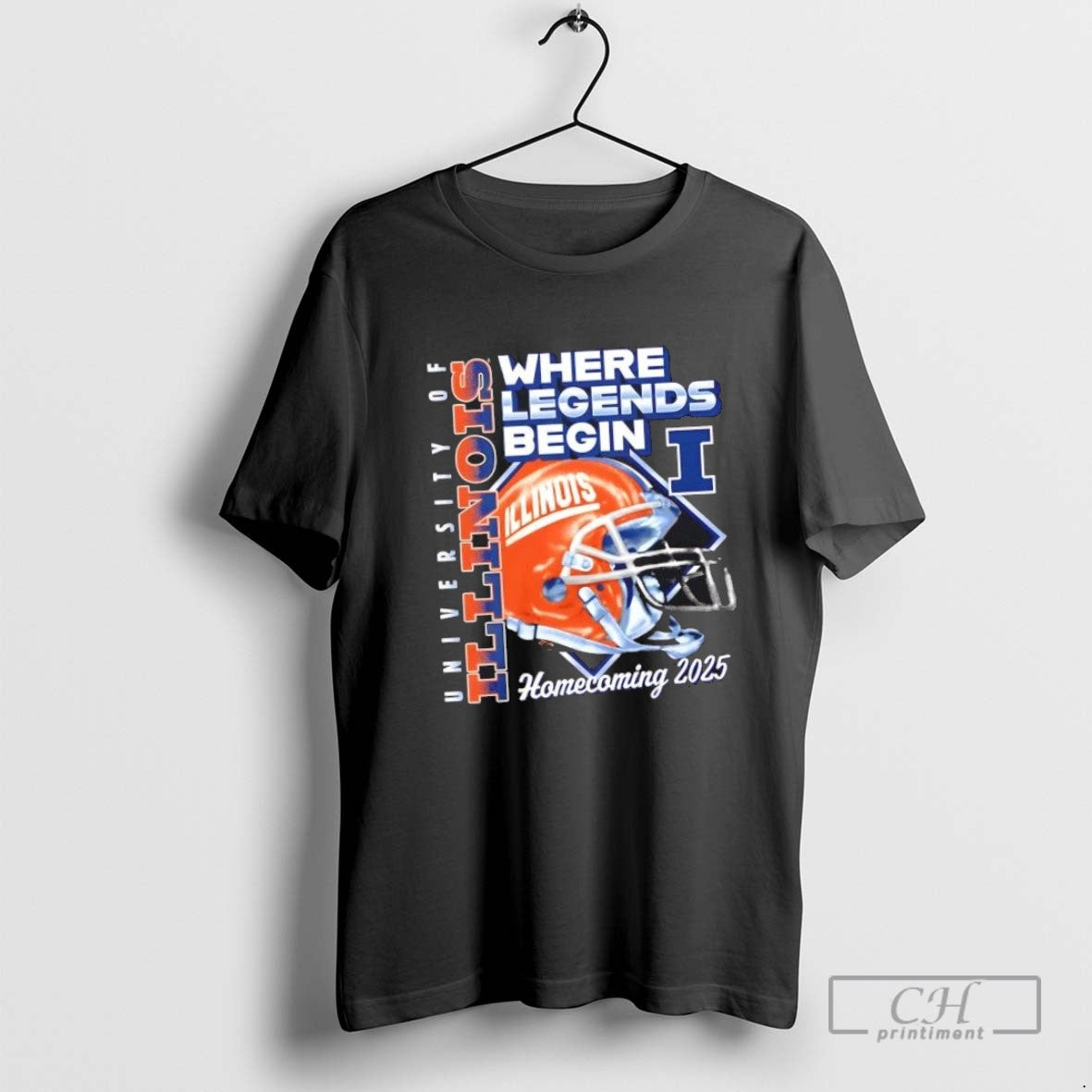 2025 University Illinois Homecoming Where Legends Begin Tank Top