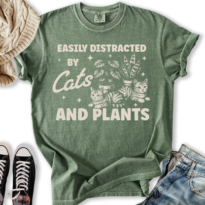Cats And Plants T Sweatshirt Unique Collection