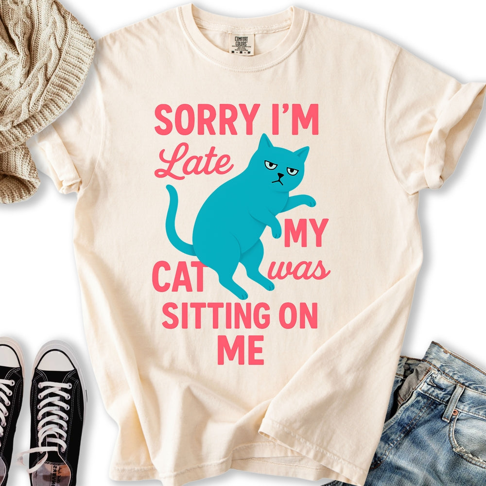 Sorry I M Late T Sweatshirt Stylish Look