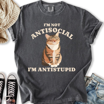 Antistupid T Sweatshirt Vintage Art