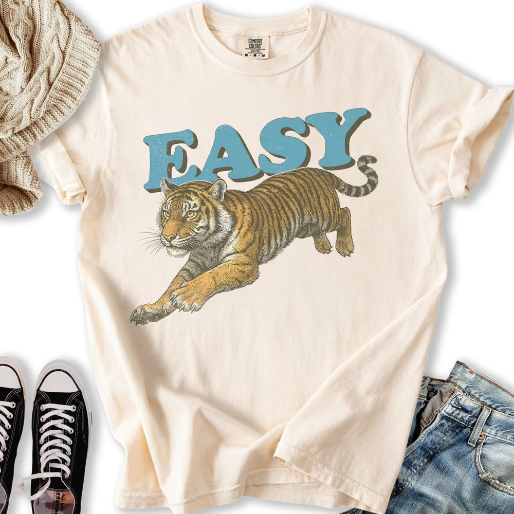 Easy Tiger T Sweatshirt Retro Look