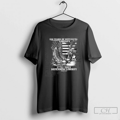 250 Years America Anniversary United States Army 1775 2025 Hoodie