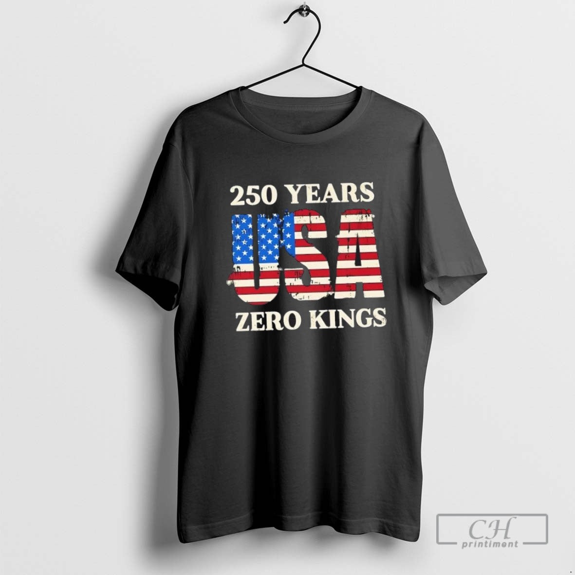 250 Years Zero Kings Usa Flag Hoodie Trendy Style