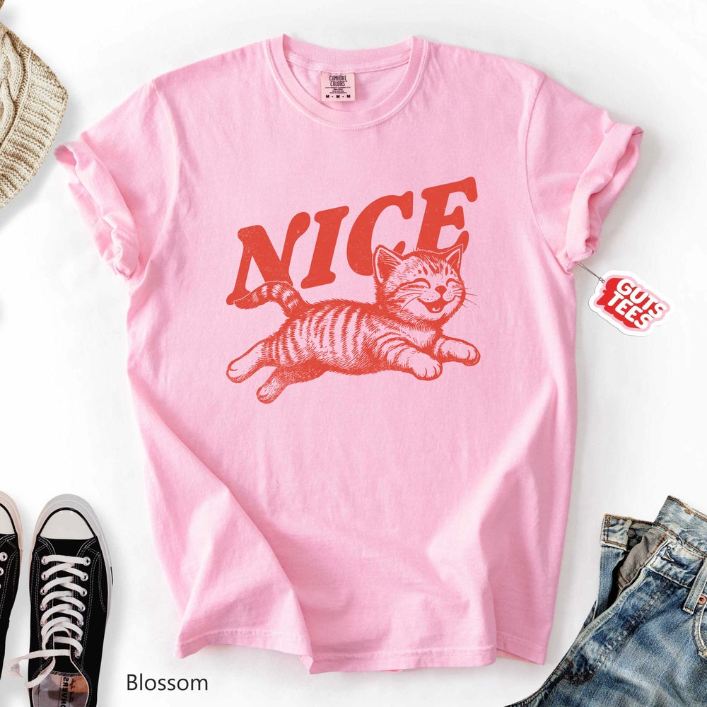 Nice Kitty T Tee Trendy Fashion