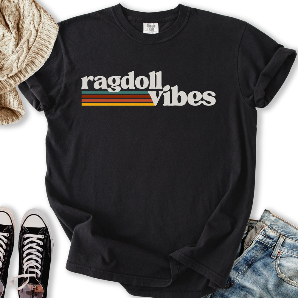 Ragdoll Vibes T Sweatshirt Retro Apparel